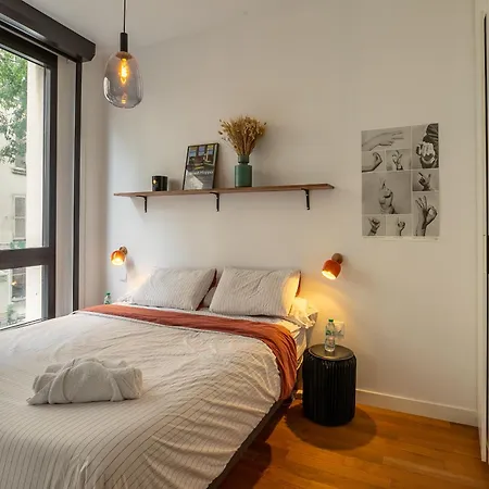 Le Marguerite - Loft, Montmartre アパート *